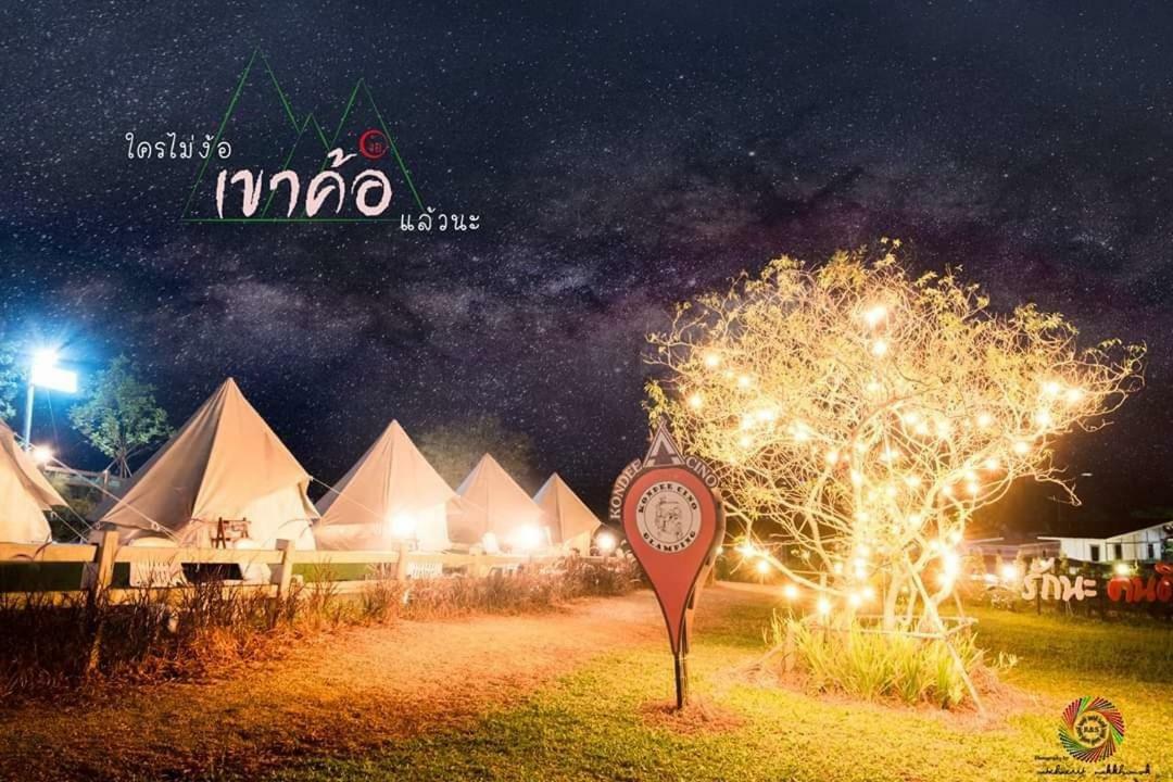 Kondee Cino Cafe & Glamping Hotell Khao Kho Eksteriør bilde